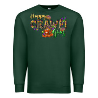 Sports Green Happy crawdi Gras Premium Sweatshirt - LillyAllenDesigns