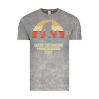 Cloud Rock Bigfoot Social Distancing World Champion Vintage Tee - Bettercallsaul