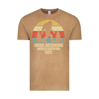 Vintage Camel Bigfoot Social Distancing World Champion Vintage Tee - Bettercallsaul