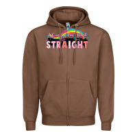 Chestnut i cant ever think straight Zipper Hoodie - FaDigitalArtStudio