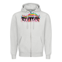 Dove Grey i cant ever think straight Zipper Hoodie - FaDigitalArtStudio