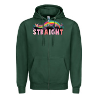 Sports Green i cant ever think straight Zipper Hoodie - FaDigitalArtStudio