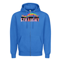 True Royal i cant ever think straight Zipper Hoodie - FaDigitalArtStudio