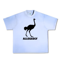 Grape Ice ALLEGEDLY FUNNY OSTRICH Urban Heavy Tee - Bettercallsaul