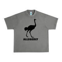 Tornado ALLEGEDLY FUNNY OSTRICH Urban Heavy Tee - Bettercallsaul