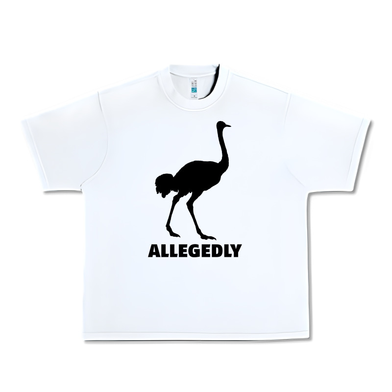 Allegedly Funny Ostrich Urban Heavy Tee by Bettercallsaul | Teevron
