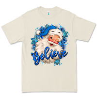 Bone believe winter christmas santa claus Premium Tee - MaliasSmallBusiness