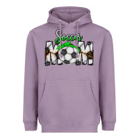 Lavender Soccer Mom Heavyweight Hoodie - CowhideDigitalArt