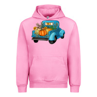Fuchsia Pink fall truck Urban Hoodie - Artiststas