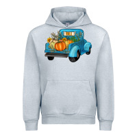 Heather Grey fall truck Urban Hoodie - Artiststas