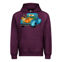 Mauve Wine fall truck Urban Hoodie - Artiststas