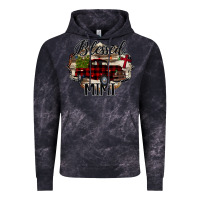 Cloud Black Blessed Mimi Christmas Truck Vintage Hoodie - Bettercallsaul