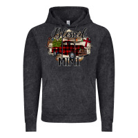 Vintage Black Blessed Mimi Christmas Truck Vintage Hoodie - Bettercallsaul