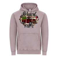 Vintage Zinc Blessed Mimi Christmas Truck Vintage Hoodie - Bettercallsaul