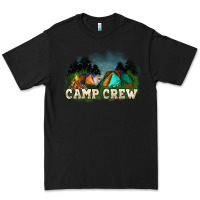 Black camp crew Premium Tee - NancyCooperArtShop