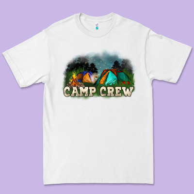 Camp Crew Premium Tee Designed By Nancycooperartshop