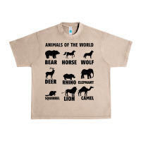 French Oak Animal Of The World Urban Heavy Tee - Bettercallsaul