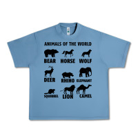 Pebble Blue Animal Of The World Urban Heavy Tee - Bettercallsaul