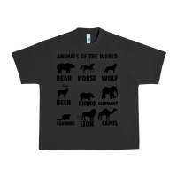 Pigment Black Animal Of The World Urban Heavy Tee - Bettercallsaul