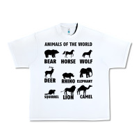 White Animal Of The World Urban Heavy Tee - Bettercallsaul