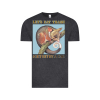 Vintage Black Let's Eat Trash & Get Hit By A Car Vintage Tee - Bettercallsaul