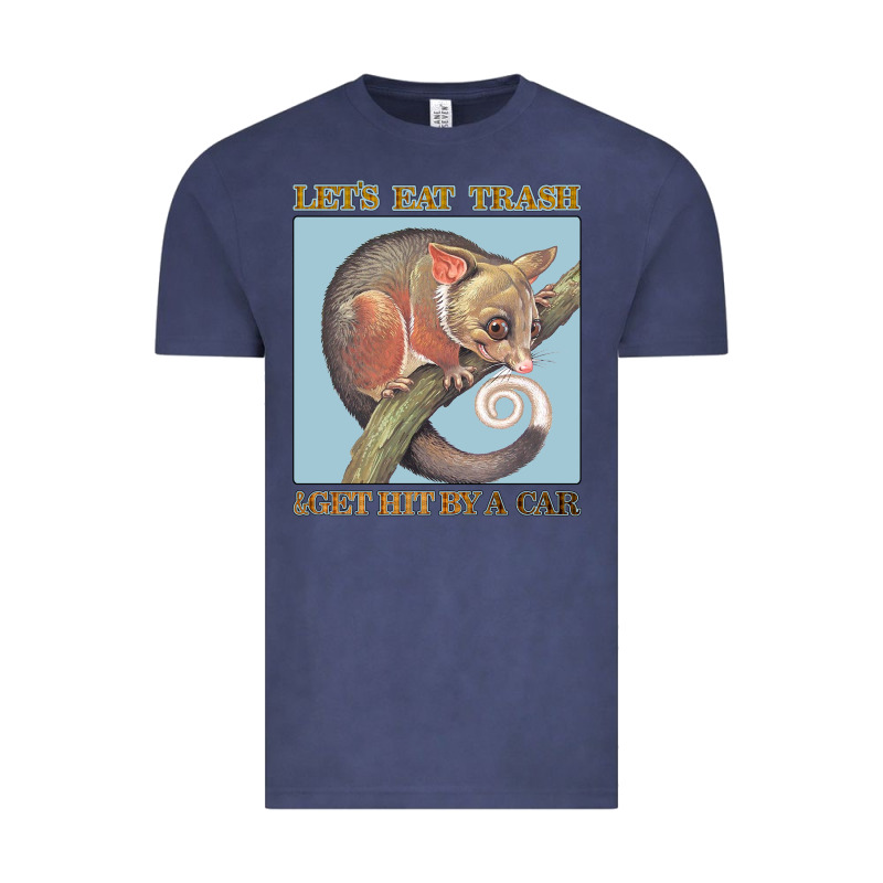 Let's Eat Trash & Get Hit By A Car Vintage Tee by Bettercallsaul | Teevron
