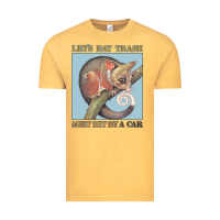 Vintage Mustard Let's Eat Trash & Get Hit By A Car Vintage Tee - Bettercallsaul