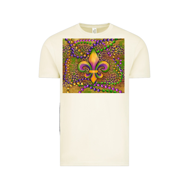 Mardi Gras Fleur De Lis Vintage Tee by RanaPortraitStore | Teevron