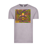 Vintage Zinc mardi gras fleur de lis Vintage Tee - RanaPortraitStore