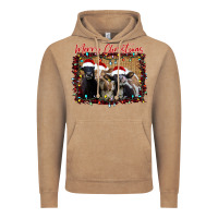 Vintage Coffee Merry Christmas Cows Vintage Hoodie - Bettercallsaul