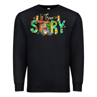 Black True Story Premium Sweatshirt - CowhideDigitalArt