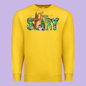 True Story Premium Sweatshirt Designed By Cowhidedigitalart