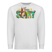 Oatmeal Heather True Story Premium Sweatshirt - CowhideDigitalArt