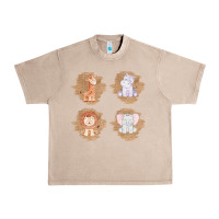 French Oak Safari Baby Animal Clipart Urban Heavy Tee - Bettercallsaul