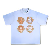 Grape Ice Safari Baby Animal Clipart Urban Heavy Tee - Bettercallsaul