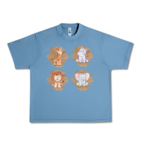 Pebble Blue Safari Baby Animal Clipart Urban Heavy Tee - Bettercallsaul