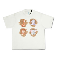 Pistachio Safari Baby Animal Clipart Urban Heavy Tee - Bettercallsaul
