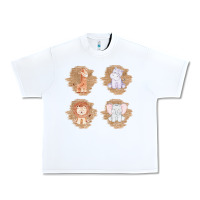 White Safari Baby Animal Clipart Urban Heavy Tee - Bettercallsaul