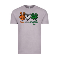 Vintage Zinc peace love st patrick's day Vintage Tee - Bettercallsaul