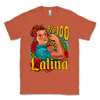 Copper hundred percent latina strong woman Classic Tee - Jasminsmagicworld