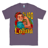 Lavender hundred percent latina strong woman Classic Tee - Jasminsmagicworld