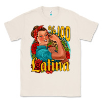 Natural hundred percent latina strong woman Classic Tee - Jasminsmagicworld