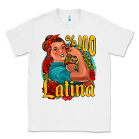 White hundred percent latina strong woman Classic Tee - Jasminsmagicworld