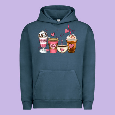 Mommy Coffee Urban Hoodie Designed By Artiststas
