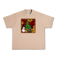 Burro snowman trees coaster Urban Heavy Tee - JahusDesignShop