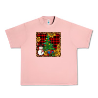Salmon snowman trees coaster Urban Heavy Tee - JahusDesignShop