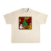 Sandshell snowman trees coaster Urban Heavy Tee - JahusDesignShop