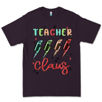 Plum teacher claus Premium Tee - MaliasSmallBusiness