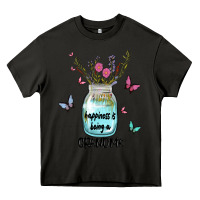 Asphalt grandma preview costom name Heavy Core Tee - MaliasSmallBusiness