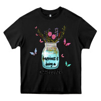 Black grandma preview costom name Heavy Core Tee - MaliasSmallBusiness